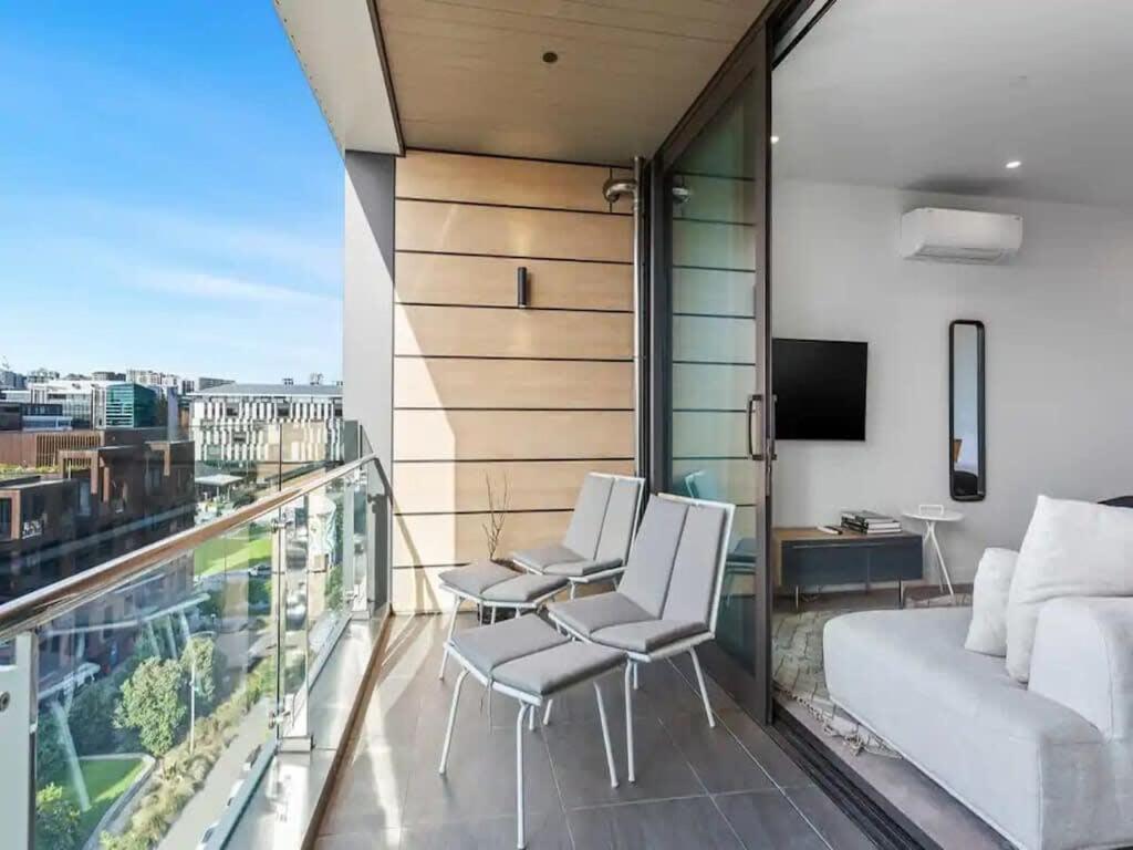 Modern One Bedroom Apartment In Wynyard Quarter Auckland Exterior foto